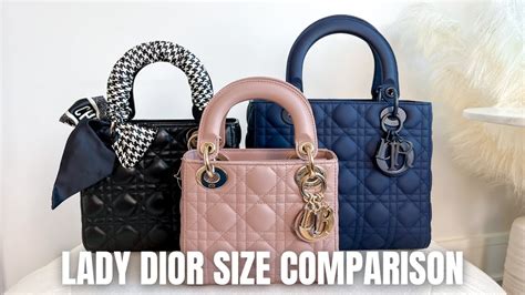 lady dior mini diamond|lady dior small dimension.